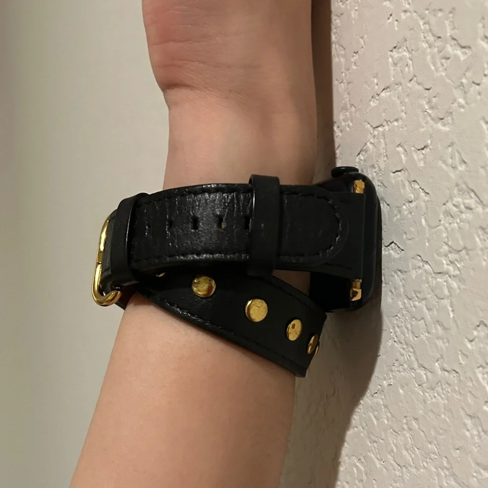 Gold Stud Wrap Band for Apple Watch